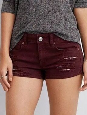 American Eagle Distressed Shorts Size Women's 4